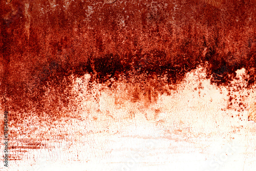 Blood Texture Background. Texture of  Concrete wall with bloody red stains.