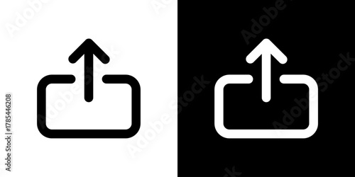 アップロード・シェアのアイコン