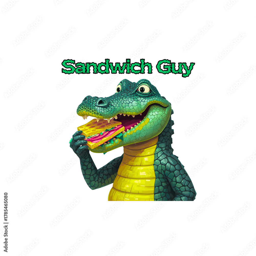 Fototapeta premium Sandwich Guy - 1
