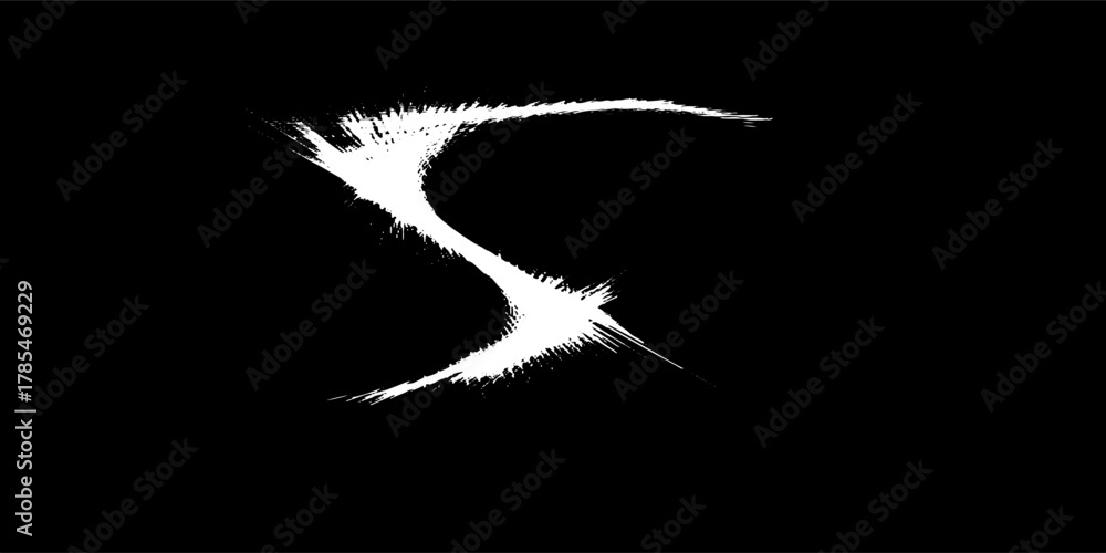 Obraz premium Creepy Scratch Letter Y Overlay - Distressed Text Effect for Horror Designs. Perfect for Spooky, Halloween and Thriller Projects.