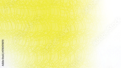 Luminous yellow background vector with subtle sketchy lines and a gradient fade to bright white space
