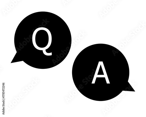 QandA、ふきだし、QA、よくある質問
