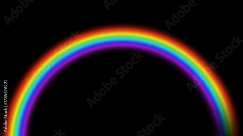 Wallpaper Mural Green Screen visual effect of the appearance a rainbow on black background layer to overlay 4k scene 2 with distortion, overlay, glitch, static noise, scan lines background, animated video loop Torontodigital.ca