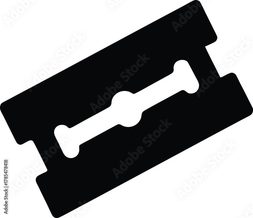 Razor Blade Silhouette