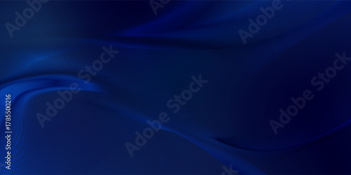 Luxury background design with diagonal abstract blue   line pattern in dark color. Vector horizontal template for business banner, premium invitation, voucher, prestigious gift certificate.