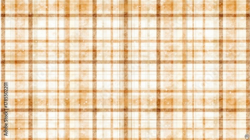Subtle Textured Plaid Pattern in Warm Earthy Tones Ideal for Fabric Design, Backgrounds, and Digital Papers
