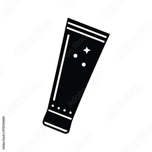 Hand Cream Tube Icon Flat