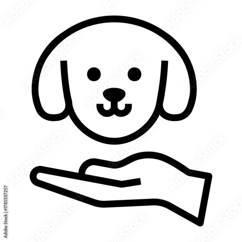 hotel service Line Icon