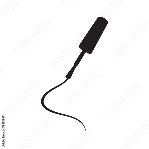 Nail Polish Brush with Stroke