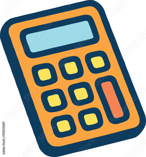 Calculator office tool icon