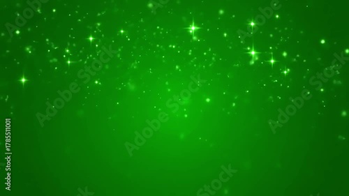 Green Screen shiny glowing stars fairy twinkle on 4k sparkle animation scene 3 with distortion, overlay, glitch, static noise, scan lines black background, animated video loop