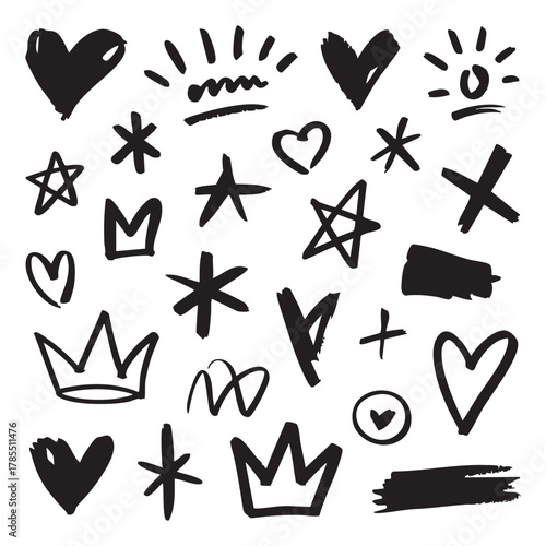 Hand Drawn Symbol Doodles