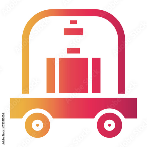 hotel service Gradient icon