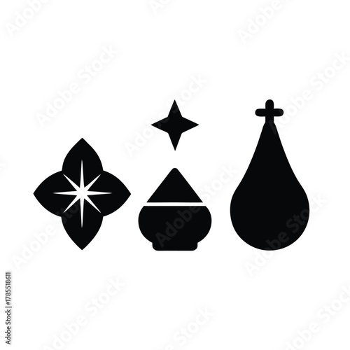 Gold Frankincense Myrrh Icons