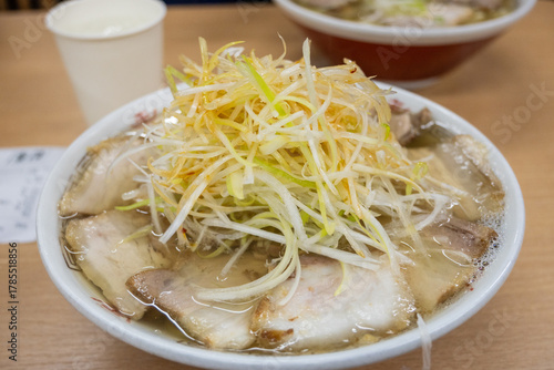 日本の福島県会津地方のとても有名で美味しいラーメン