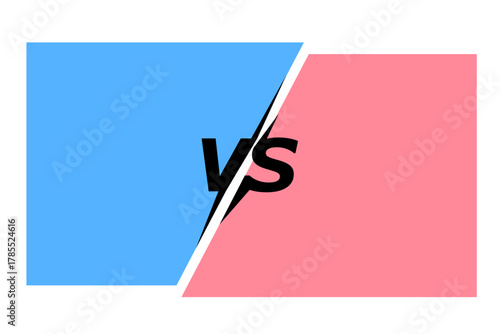 vector vs design background. Versus sign