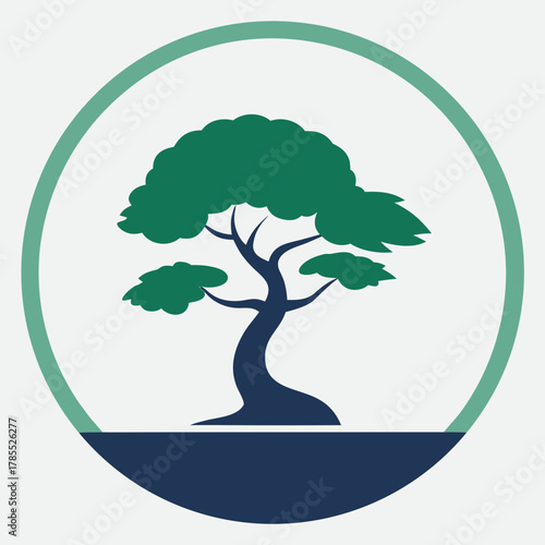 vector illustration of a tree