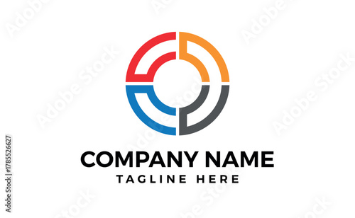 Wireless Logo Template vcetor illustration