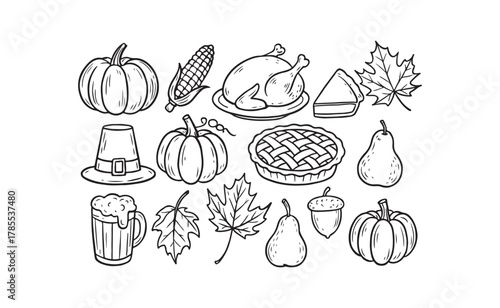 November Thanksgiving food item recipe 