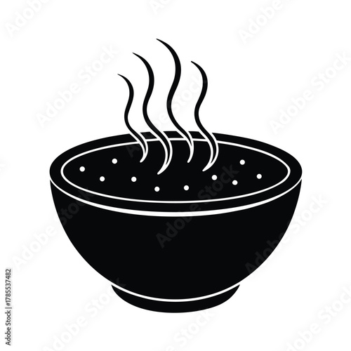 Harira with Warm Steam