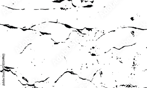 Vintage black and white abstract texture with organic line patterns and aged paper effect