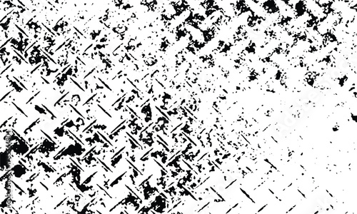 Abstract black and white grunge texture with scratches and noise