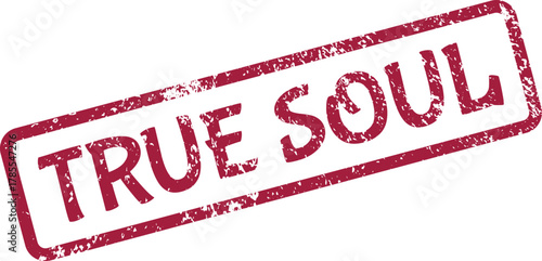 Authentic True Soul textured imprint symbol for deep connection and inner essence