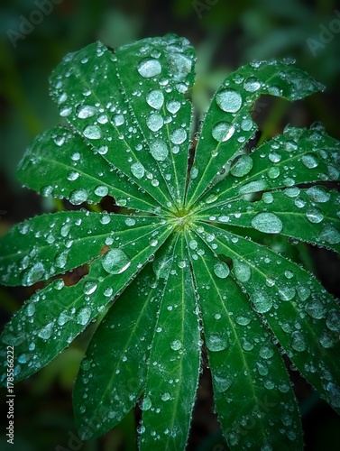 dew on leaf drops water dew on green leaves macro nature photography 
