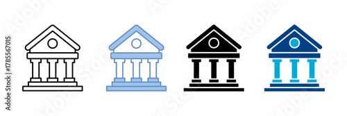 Governance Icon Set Multiple Style Collection