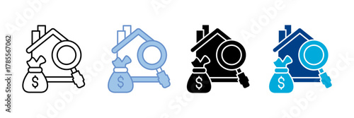 Control  Icon Set Multiple Style Collection