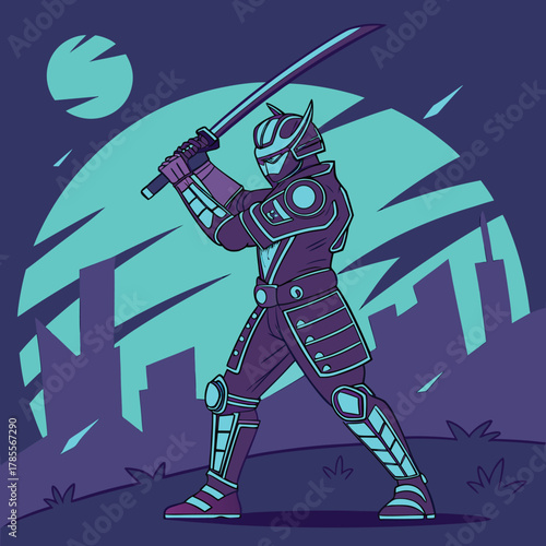 knight on the moon