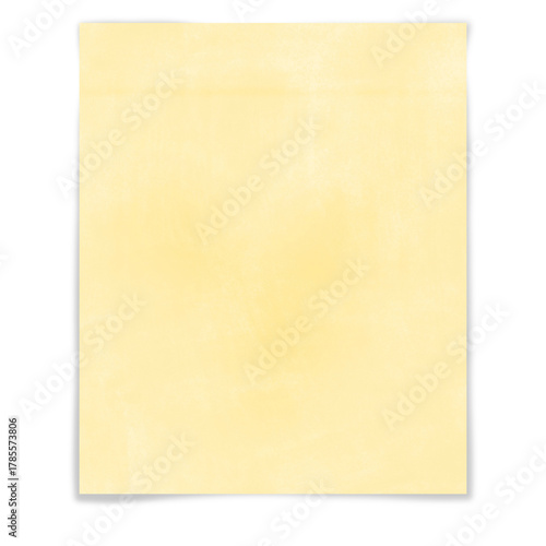 blank yellow note paper texture, Sticky Note, Set of note papers isolated	