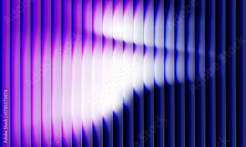 Glass gradient vector illustration. White purple and blue striped abstract modern background with bright colors.