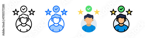 User Experience Icon Collection Set Multiple Style