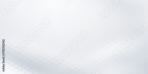 A sparkling white vector triangle template. A sparkling abstract illustration with an elegant design. A new design for your business.