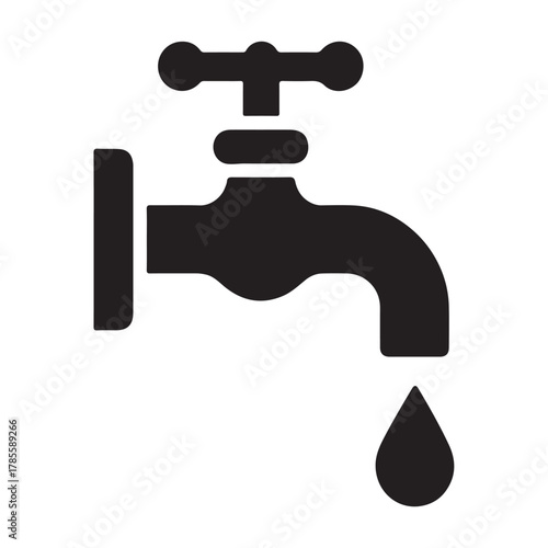 faucet icon vector