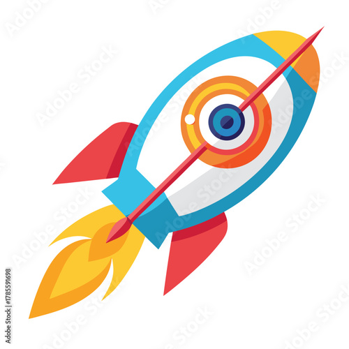 Rocket Aiming for Target - Business Goals and Precision