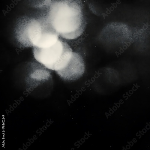 Dark Bokeh Light Abstract Background