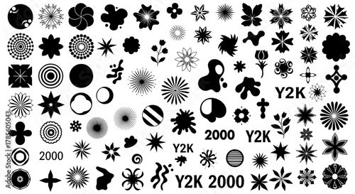 abstract shape elements collection