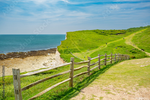Seven Sisters trail view, UK	
