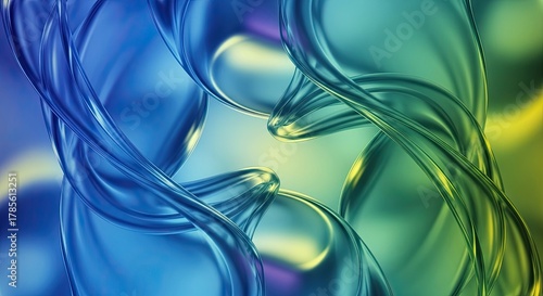 abstract colorful background with waves