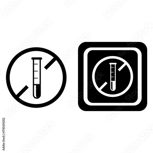 GMO FREE VECTOR ICON