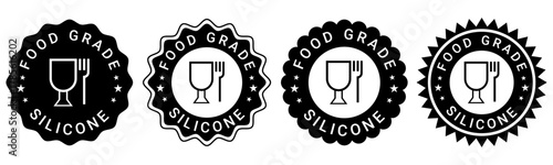 Food Grade Silicone Badge Sticker Label Seal for Safe Kitchen Products