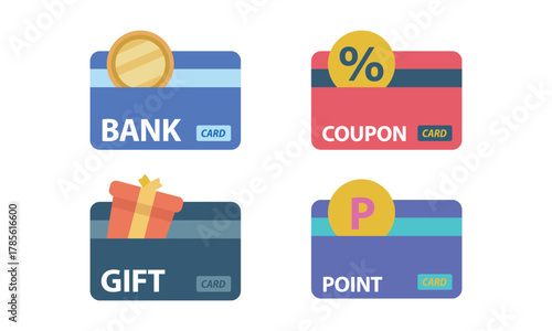 いろいろなカード（銀行・ポイント・ギフト・クーポン）