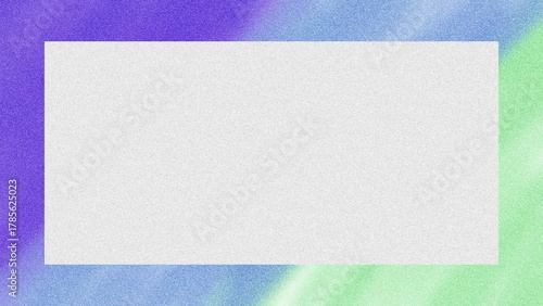Vibrant Gradient Frame with Centered White Space – Abstract Background for Presentation, Social Media, or Invitation Design