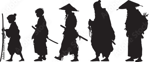 Samurai Life Cycle Silhouette Story Collection