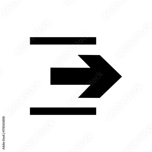 Way out or Entrance icon vector design sign public information symbols standard ISO 7001