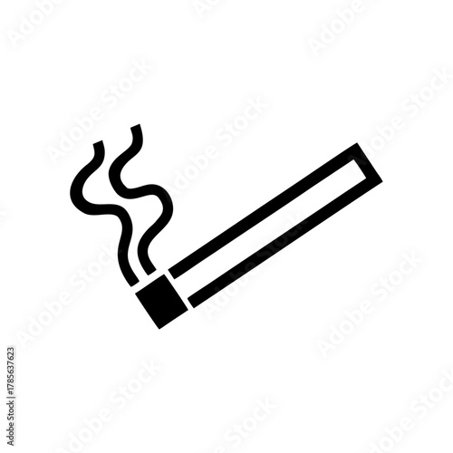 Smoking area or smoking allowed vector design sign public information symbols standard ISO 7001