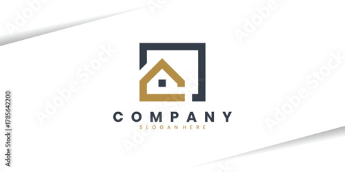 House building logo design for company