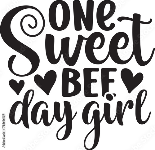 One Sweet Bee Day Girl 